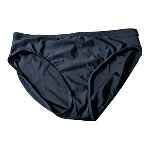 NEW Aquagreen Black bikini bottoms Size XL